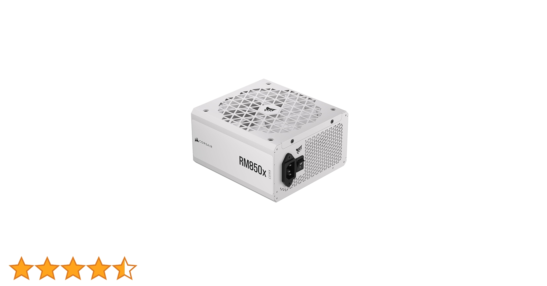 Corsair RM850x Shift フルモジュラー電源ユニット RM850x SHIFT 80 PLUS Gold 認証完全モジュール式 ATX 電源 - ホワイト